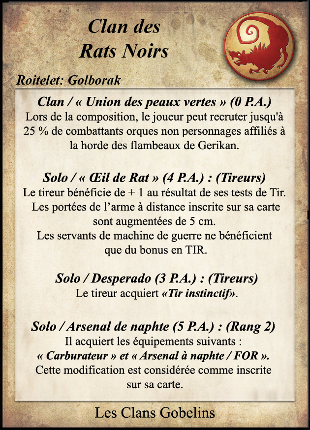 Les Rats Noirs